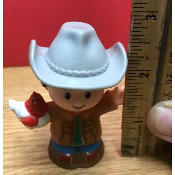 2016 Fisher Price Little People FARMER JED Caring For Animals Farm 3" - Picture 8 of 8